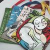 Bolsa de Tela Estilo Chinês Cidade Proibida Pintura Famosa Bolsa de Compras Grande Capacidade Estudante Wenchuang Bolsa Escolar Versátil Lanting Xu Ruihe Figura