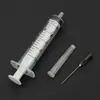 Jeringa dispensadora manual perfume dispensador tinta de impresora jeringa de plástico jeringa de plástico herramienta DIY