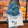 Loja de panificação Sacola de lona Sacola de compras criativa Bolsa de publicidade Sacola de algodão Sacola de lona empresarial Logotipo impresso