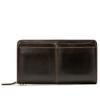 Billetera MVA Vintage de Cuero Genuino para Hombre, Billetera Larga, Gran Capacidad, Tarjetero, Multitarjetero, Clutch de Piel de Vacuno de Capa Superior para Hombre