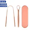 Raspador de lengua, limpiador de lengua de acero inoxidable, raspador para eliminar el mal aliento, cuidado de la higiene bucal, removedor de recubrimiento lingual, otros productos para el cuidado de la lengua