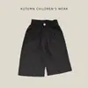 Pantalones Elásticos de Cintura Rectos para Bebé y Niño Pequeño, Unisex, Moda Bebé, Pantalones de Pierna Ancha para Salir, Pantalones Casuales para Bebé y Niño Pequeño