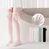 Calcetines Largos para Niñas, Malla de Verano Finos Transpirables Estilo Princesa para Pantorrilla, Calcetines Altos Anti-Mosquitos para Estudiantes de Niños Mayores