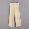Venta al por mayor transfronteriza 2023 Comercio exterior Europeo y Americano Vestido francés para mujer con cinturón Vestido Chaqueta de traje pequeño Pantalones casuales Mujer