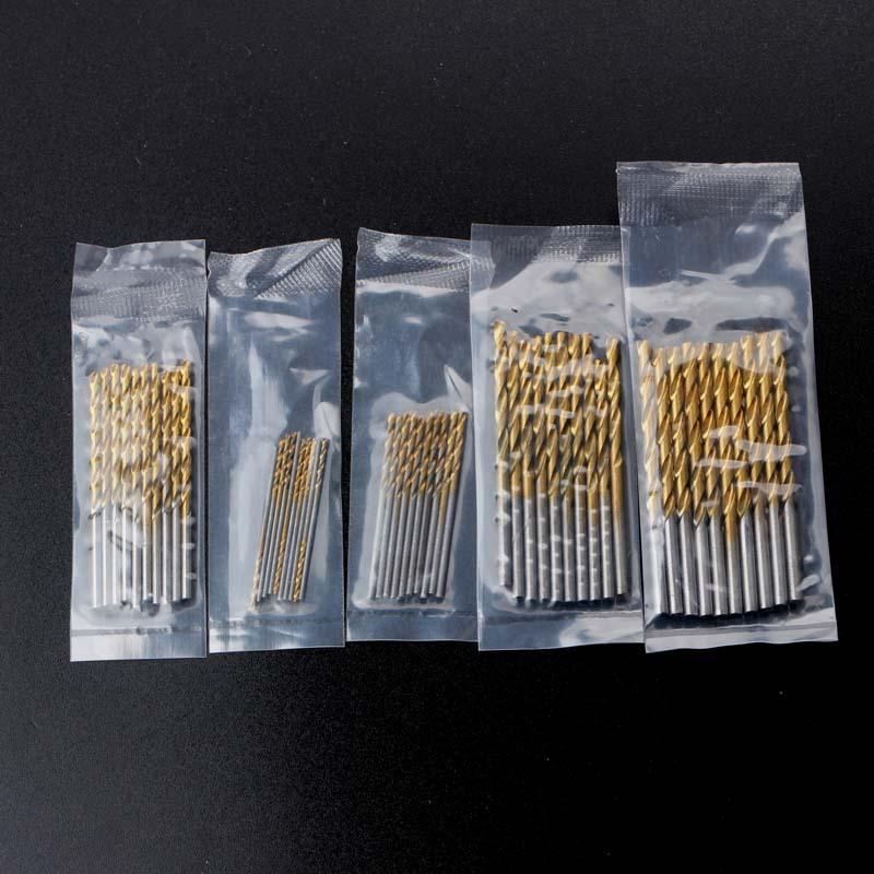 50pc镀钛麻花钻1