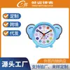 Reloj Despertador Personalizado de Fábrica Venta Directa al por Mayor para Estudiantes y Niños Simple Plástico Silencioso de Mesita de Noche para Dormitorio Lindo