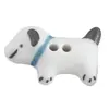 Botones de Animales Cachorros de Dibujos Animados Cuentas de Cerámica Hecho a Mano DIY Joyería Pulseras Accesorios para Ropa Materiales Colgantes de Cuentas Sueltas