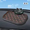 Alfombrilla Antideslizante para Salpicadero de Coche Soporte para Teléfono Móvil Fuerte Adsorción Resistente a Altas Temperaturas Adornos para Coche Alfombrilla Antideslizante para Coche
