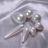 Venta al por mayor de cuentas de concha de imitación de alta calidad, gotas de agua, cuentas de concha de imitación hechas a mano, cuentas sueltas, accesorios de joyería DIY