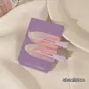 Pinzas florales para el pelo estilo coreano para mujer, pinzas laterales elegantes y exquisitas, pasadores de lazo lindos, pasadores de colores al por mayor