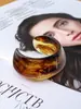 Estilo europeo y americano transfronterizo, pulsera abierta de brazalete ancho, redondo, de gran tamaño, multicolor, color gelatina, resina acrílica dinámica, joyería