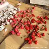 Simulação de Wintersweet ramos de Wintersweet arranjo de flores bonsai decoração todos os tipos de Wintersweet shopping center decoração interna e externa simulação de flor de ameixa