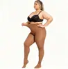 2026 Meias Europeias e Americanas Transfronteiriças Tamanho Plus Óleo de Cavalo Anti-Puxão Meia-Calça Sedosa Brilhante para Irmãs Gordas Mulheres