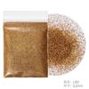 Glitter para unhas glitter ultrafino glitter glitter pó glitter lantejoulas 0,2 mm amarelo dourado conjunto Esmalte de unha cola joia transfronteiriço