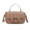 2026 Moda Estilo Coreano Retrô Tendência Alta Qualidade Bolsa de Ombro Casual Elegante Simples Transversal Feminina Pequena Quadrada
