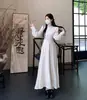 Ropa para Mujer Tallas Grandes Nuevo Estilo Chino Cheongsam Mejorado Vestido Otoño Nuevo Estilo Estilo Francés Chino Formal Falda Larga