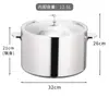 Panela Romana aquecida para sopa, multi-cor, multi-design, de aço inoxidável de alta qualidade, mais vendida (pode ser combinada com uma base de aquecimento de sândalo com voltagem personalizada)