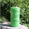 Cuerda de algodón de color de 3 mm x 200 m, delgada, para tejer a mano DIY, cuerda de algodón, cuerda para tapiz, red para bolsa, cuerda decorativa para tapiz, cuerda trenzada