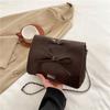 Moda Tendencia Bolso Nuevo de un Solo Hombro para Mujer Versátil Lazo Casual Elegante Bolso Cruzado Celebridad de Internet