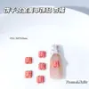 Desenho Animado Torção Combinação Liga Manicure Vídeo Trevo da Sorte Cor de Doce Misturado Unha Joias Acessórios Atacado