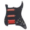 ST pastilla de panel simple doble pastilla de guitarra eléctrica simple de doble vía pequeña con corte interruptor de ruptura orificio para auriculares