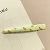 Pinza para el Cabello Exquisita de Gama Alta para Mujer Clip BB Estampado de Leopardo Retro Lindo Clip para Flequillo Lateral Accesorios para el Cabello de Moda con Temperamento