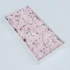 Ramo de jabón de hortensias pequeñas de estilo coreano navideño con caja de regalo de flores adornada con flores de jabón, hortensias de pétalos pequeños de 9 tenedores