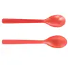 Colher descartável de plástico colher para degustação de sobremesas colher para gelatina colher para pó de remédio colher para sorvete colher para milk tea colher de mistura colher