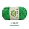 Bufanda Tejida por Uno Mismo de Algodón de Leche de 5 Hilos Peinados Paquete de Materiales para Tejer Crochet DIY Lana en Bola Lana de Grosor Medio
