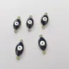 Aleación Ojo Turco del Diablo 14K pulsera collar hebilla accesorios colgante pequeño cuentas sueltas Europeo y Americano lindo