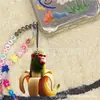 Cadena para Teléfono de Bestia Mítica Extranjera Tendencia en Tiktok Palo de Madera Abstracto Peculiar Colgante de Mochila de Acrílico Bigfoot Árbol