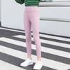 Pantalones para niños primavera y verano pantalones capri populares pantalones Barbie pantalones ajustados de tiburón niñas niñas ropa exterior pantalones pitillo