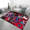 Tapete de Marca Tendência Kaws Sala de Estar Mesa de Centro Criativo Quarto Cabeceira Piso Inteiro Fofo Porta Veludo de Cristal Grande Tapete de Chão