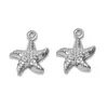 Múltiplos Estilos de Acessórios para Joias em Aço Inoxidável 304, Banhado a Ouro Real Pingentes de Animal Vazado Dupla Face, Concha, Estrela do Mar, Peixe