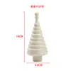 Árvore de Natal de Madeira Personalizada DIY Criativa Colorida Árvore de Natal Decoração de Casa Artesanato de Madeira Enfeites