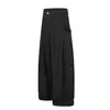 K356 Calle Principal Unisex Retro Estilo Old Money Caída Verano Fresco Diseño Desestructurado Pantalones Casuales Sueltos para Hombre