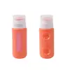 Champú Gel de Ducha Cosméticos Botellas de Relleno para Viaje Botellas de Almacenamiento de Loción Silicona Populares Botellas de Relleno para Viaje Cuatro en Uno