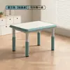Mesas e Cadeiras Infantis adequadas para Jardim de Infância Mesas e Cadeiras Elevatórias Plástico Mesa de Jantar Mesa para Desenhar Mesa de Jogo para Bebê Mesa de Aprendizagem