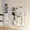 Estantería de Tablero Perforado para Sala de Estar Almacenamiento en Toda la Pared Puerta de Entrada Tablero Colgante para Entrada Decoración de Pared Tablero Perforado de Metal