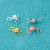 Nuevo S925Diy Material Hecho a Mano Hebilla Magnética Hebilla de Pulsera Hebilla de Collar para Mujer Conector Hebilla Magnética para Mujer