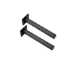 Suporte decorativo de ferro forjado de alta resistência estilo industrial prateleira de parede acessório de suporte simples