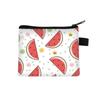 Série de frutas desenho animado porta-moedas moda infantil bolsa para cartões estudantes do ensino fundamental homens e mulheres bolsa de armazenamento fofa atacado transfronteiriço quente