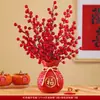 Alegría de Inauguración de Casa Decoraciones para Nuevo Hogar Sala de Estar Cubo de la Fortuna Adorno Fruta del Dinero Suministros para Ceremonia de Mudanza Juego Completo