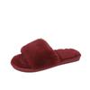 Pantufas Peludas Femininas para Primavera e Outono 2026 Novo Estilo Pantufas de Algodão para Casa Interior Moda Quente de Chão Pantufas de Algodão para Mulheres