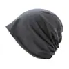 Gorro de Algodón Puro para Postparto Verano Delgado de una Sola Capa Versátil Ultra-Delgado Gorro Baotou Color Sólido para Mujer Sin Presión Resistente al Viento Gorro de Dormir