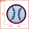 Em estoque beisebol softbol vôlei basquete futebol toalha bordado patch bordado chenille patch para passar a ferro adesivo de flor bordada fábrica