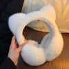 Nuevos Calentadores de Orejas Cálidos Sanrio para Niños, Cubreorejas Lindos de Estudiante, Bolsas de Oreja de Peluche Antihielo de Dibujos Animados de Invierno para Mujeres