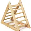 Estructura de madera para trepar para niños transfronteriza, para interiores en casa, entrenamiento físico, marco de escalada deportiva, triángulo para trepar para niños pequeños