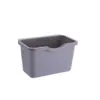 Papelera creativa colgante para puerta de armario de cocina, caja de almacenamiento de basura de plástico para escritorio, cubo de basura de clasificación para el hogar