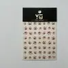 Pegatinas para Uñas con Patrón de Hormiga Atmósfera Gelatinosa Rojo Vino Dulce Lindo Pegatinas para Uñas de Garritas Pequeñas Fabricante Mayorista YT9142